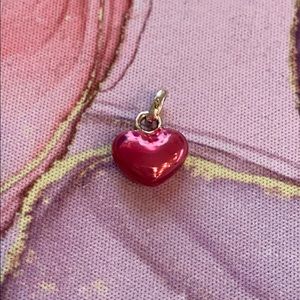Links of London mini Charm heart pink metallic